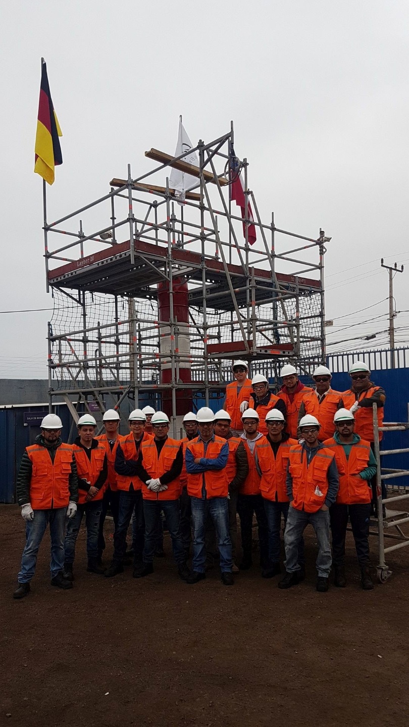 Equipo INDAN en capacitacion grupal